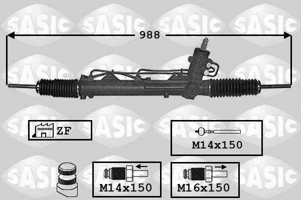 Sasic 7006013 - Scatola guida autozon.pro