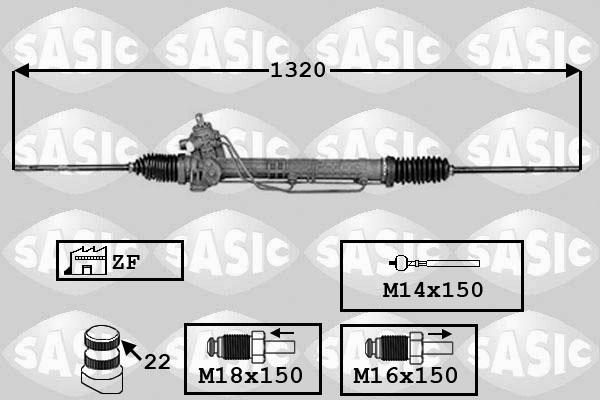 Sasic 7006144 - Scatola guida autozon.pro