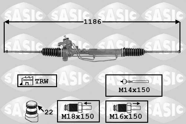 Sasic 7006142 - Scatola guida autozon.pro