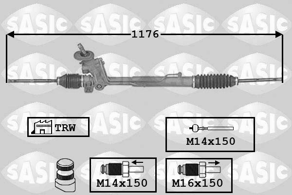 Sasic 7006147 - Scatola guida autozon.pro