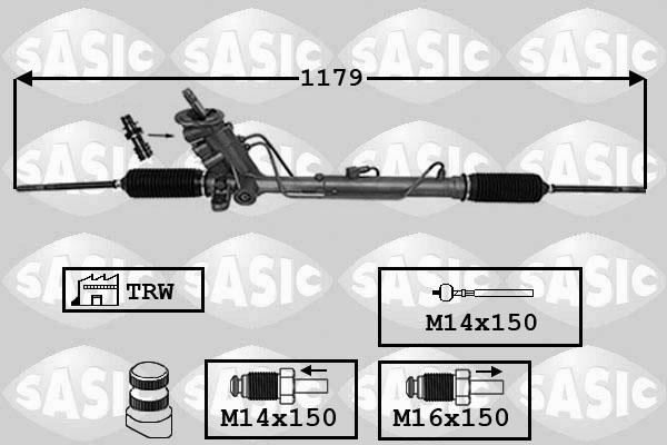 Sasic 7006155 - Scatola guida autozon.pro