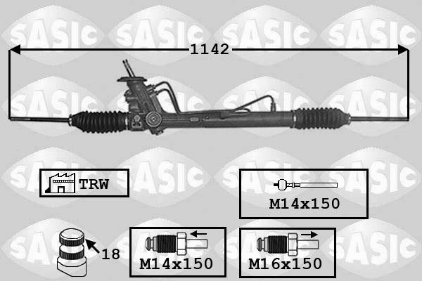 Sasic 7006153 - Scatola guida autozon.pro