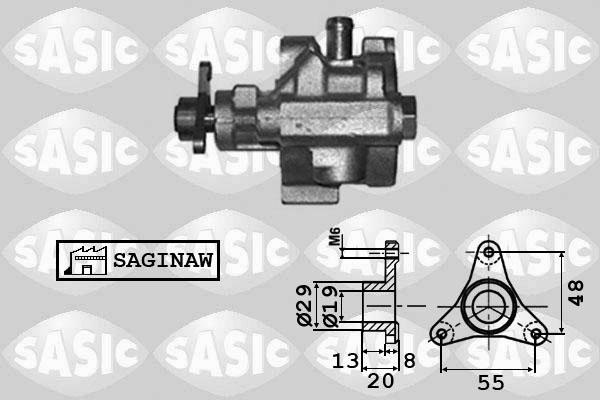 Sasic 7074006 - Pompa idraulica, Sterzo autozon.pro