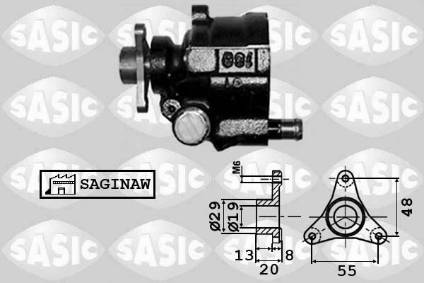 Sasic 7074001 - Pompa idraulica, Sterzo autozon.pro