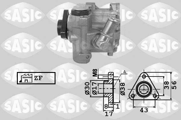 Sasic 7076048 - Pompa idraulica, Sterzo autozon.pro