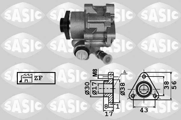 Sasic 7076058 - Pompa idraulica, Sterzo autozon.pro