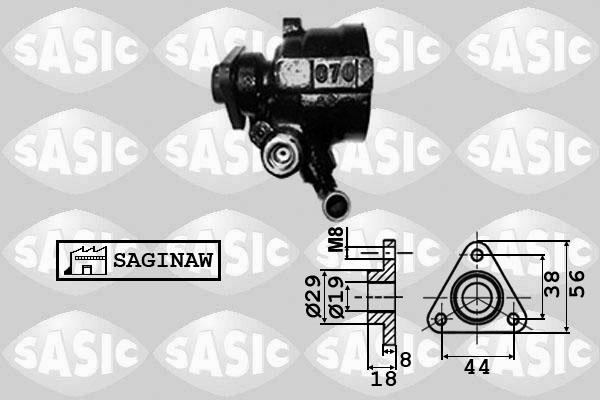 Sasic 7076005 - Pompa idraulica, Sterzo autozon.pro