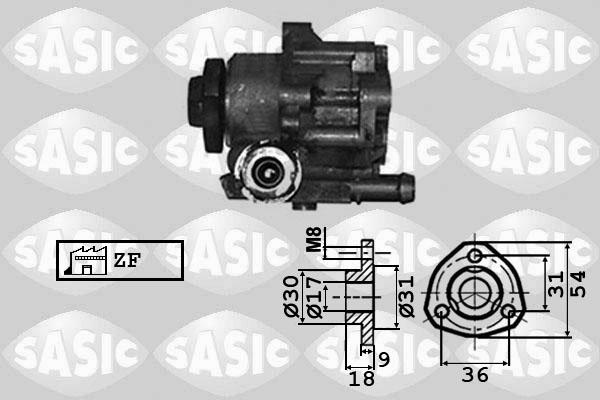 Sasic 7076010 - Pompa idraulica, Sterzo autozon.pro