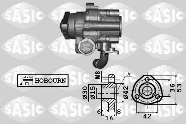 Sasic 7076035 - Pompa idraulica, Sterzo autozon.pro