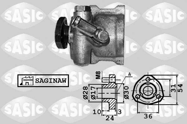 Sasic 7076030 - Pompa idraulica, Sterzo autozon.pro