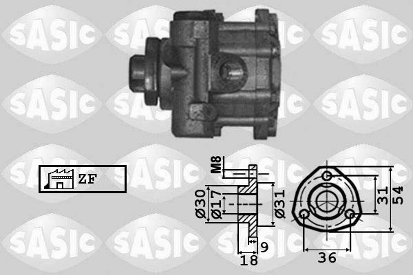 Sasic 7076031 - Pompa idraulica, Sterzo autozon.pro