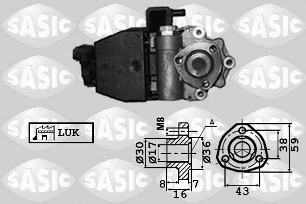 Sasic 7076032 - Pompa idraulica, Sterzo autozon.pro