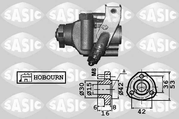 Sasic 7076037 - Pompa idraulica, Sterzo autozon.pro