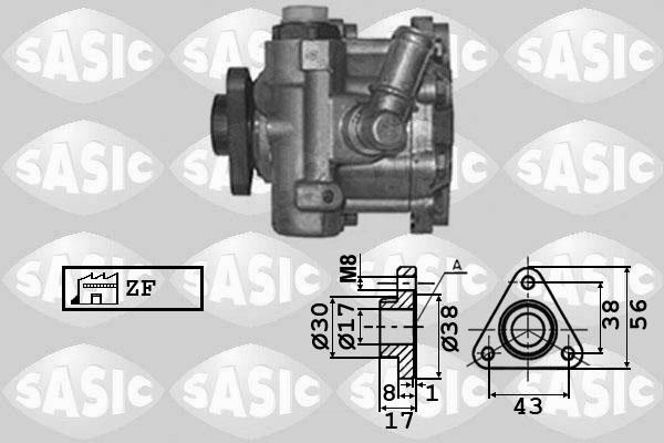 Sasic 7076025 - Pompa idraulica, Sterzo autozon.pro