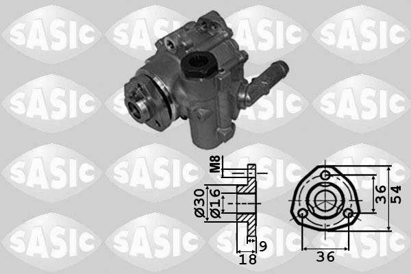 Sasic 7076071 - Pompa idraulica, Sterzo autozon.pro