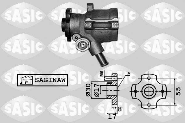 Sasic 7070032 - Pompa idraulica, Sterzo autozon.pro