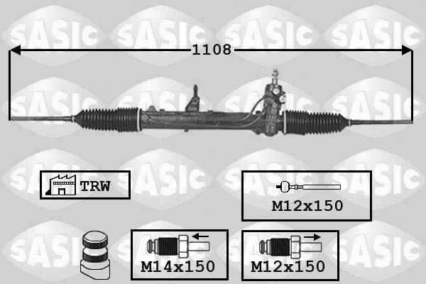 Sasic 7176002 - Scatola guida autozon.pro