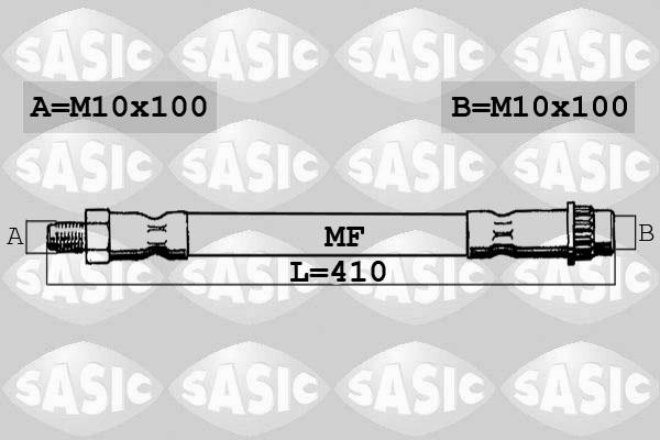 Sasic SBH4095 - Flessibile del freno autozon.pro