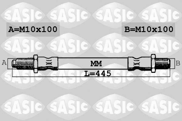 Sasic SBH6333 - Flessibile del freno autozon.pro