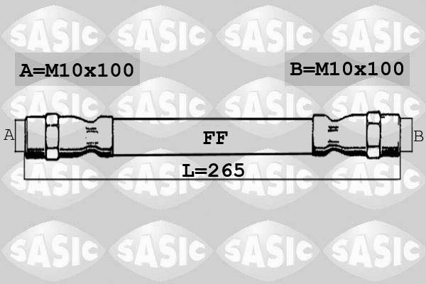 Sasic SBH6274 - Flessibile del freno autozon.pro