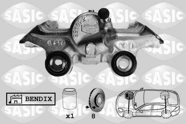 Sasic SCA4017 - Pinza freno autozon.pro