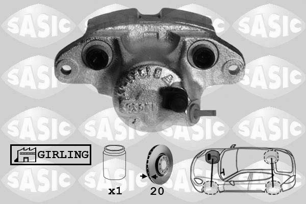 Sasic SCA4021 - Pinza freno autozon.pro