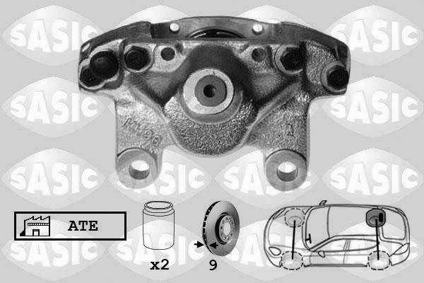 Sasic SCA6013 - Pinza freno autozon.pro