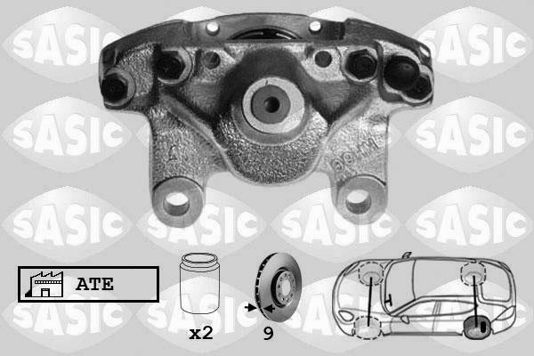 Sasic SCA6012 - Pinza freno autozon.pro