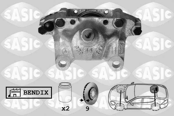 Sasic SCA6085 - Pinza freno autozon.pro