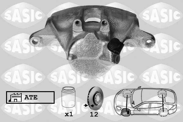 Sasic SCA6022 - Pinza freno autozon.pro