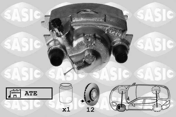 Sasic SCA6196 - Pinza freno autozon.pro