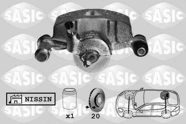 Sasic SCA6147 - Pinza freno autozon.pro