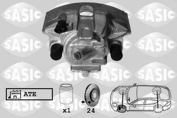 Sasic SCA6152 - Pinza freno autozon.pro