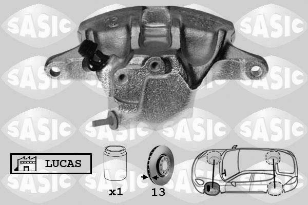 Sasic SCA6164 - Pinza freno autozon.pro