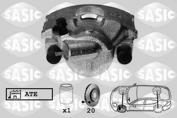 Sasic SCA6188 - Pinza freno autozon.pro