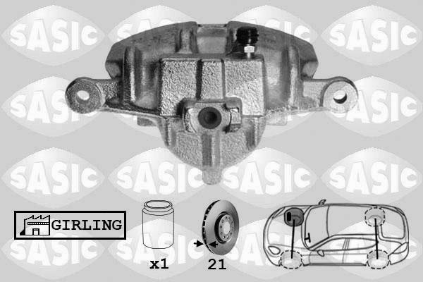 Sasic SCA6129 - Pinza freno autozon.pro