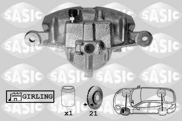 Sasic SCA6128 - Pinza freno autozon.pro