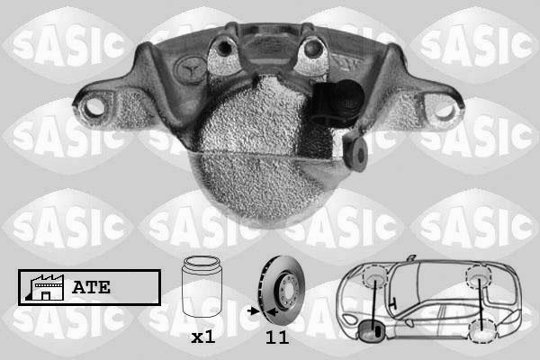 Sasic SCA6250 - Pinza freno autozon.pro