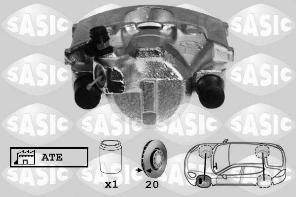 Sasic SCA6252 - Pinza freno autozon.pro