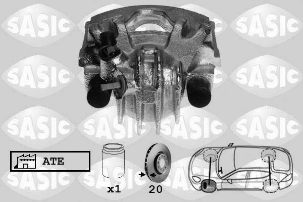 Sasic SCA0050 - Pinza freno autozon.pro