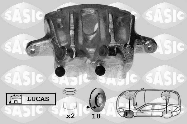 Sasic SCA0062 - Pinza freno autozon.pro