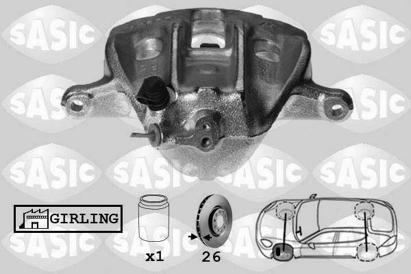 Sasic SCA0080 - Pinza freno autozon.pro