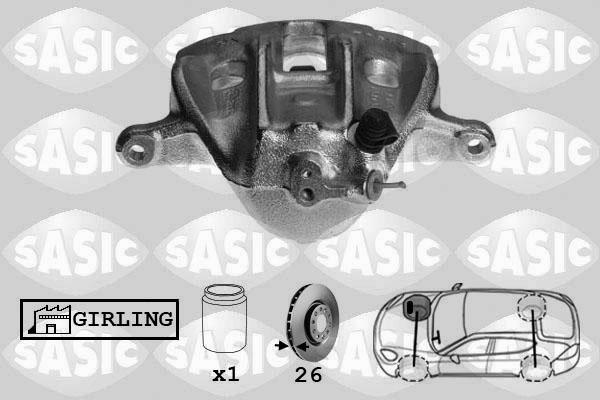 Sasic SCA0081 - Pinza freno autozon.pro