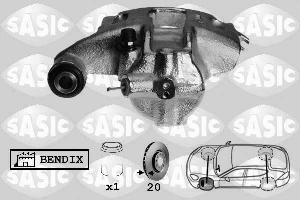 Sasic SCA0082 - Pinza freno autozon.pro