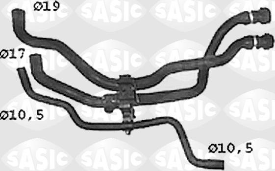 Sasic SWH4308 - Flessibile radiatore autozon.pro