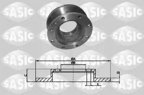 Sasic T616002 - Discofreno autozon.pro