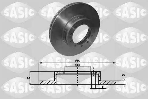 Sasic T611003 - Discofreno autozon.pro