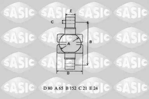 Sasic T773019 - Kit riparazione, Braccio oscillante autozon.pro