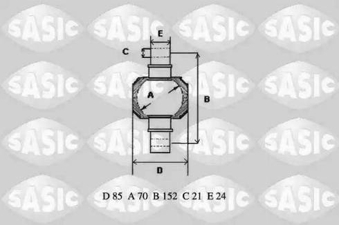 Sasic T773012 - Kit riparazione, Braccio oscillante autozon.pro