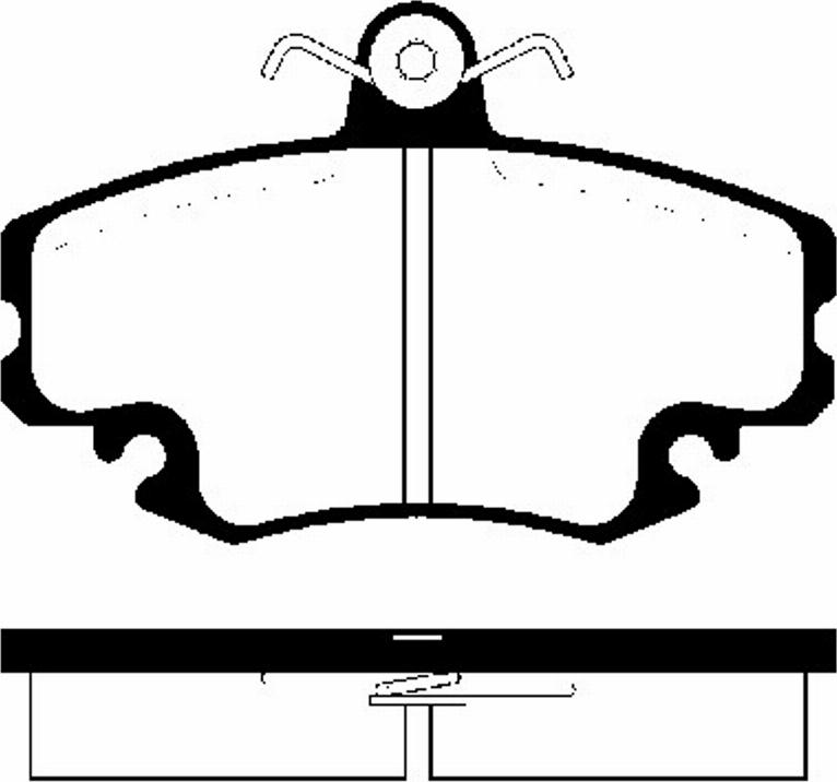 SBS 1501229957 - Kit pastiglie freno, Freno a disco autozon.pro